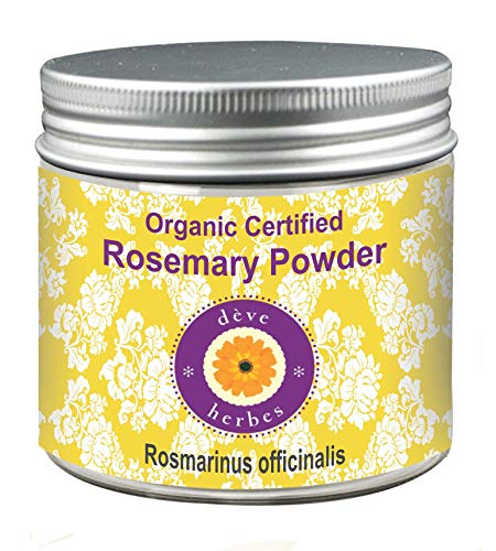 dÃ¨ve herbes Deve Herbes Pure Rosemary Powder Rosmarinus officinalis Organic Certified Natural Therapeutic Grade 200gm 705oz - Image 1