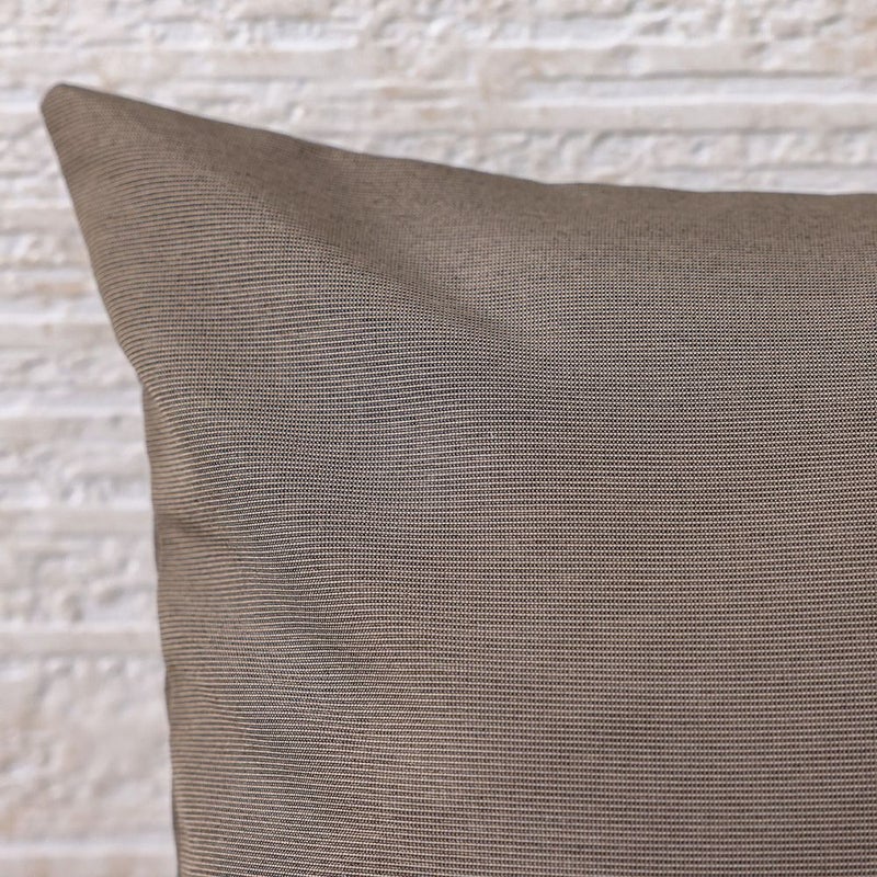 DANUBE HOME Toss Pillow With Zipper Without Piping 45X45Cm - Colormix Cocoa, Refined Zippered Toss Pillow, 100% Polyester, For Garden Seating And Balcony Corners - Image 3