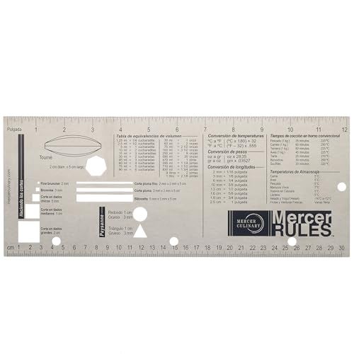 Mercer Culinary Mercer Rules Spanish Culinary Ruler - Image 3