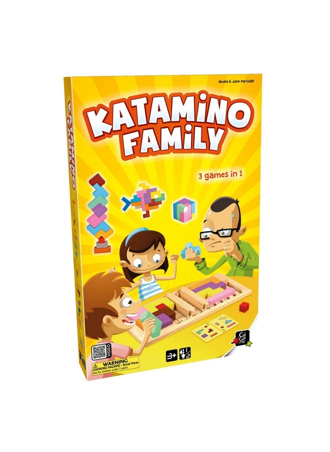Gigamic Katamino Family - Puzzle Game for Kids to Win Against Their Parents | Challenging Puzzle Game for All Cognitive Levels | 1 to 2 Players | 10 Minutes  - Image 1