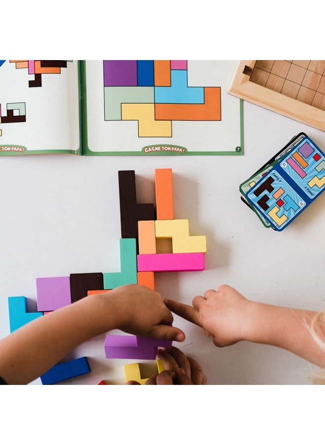 Gigamic Katamino Family - Puzzle Game for Kids to Win Against Their Parents | Challenging Puzzle Game for All Cognitive Levels | 1 to 2 Players | 10 Minutes  - Image 2