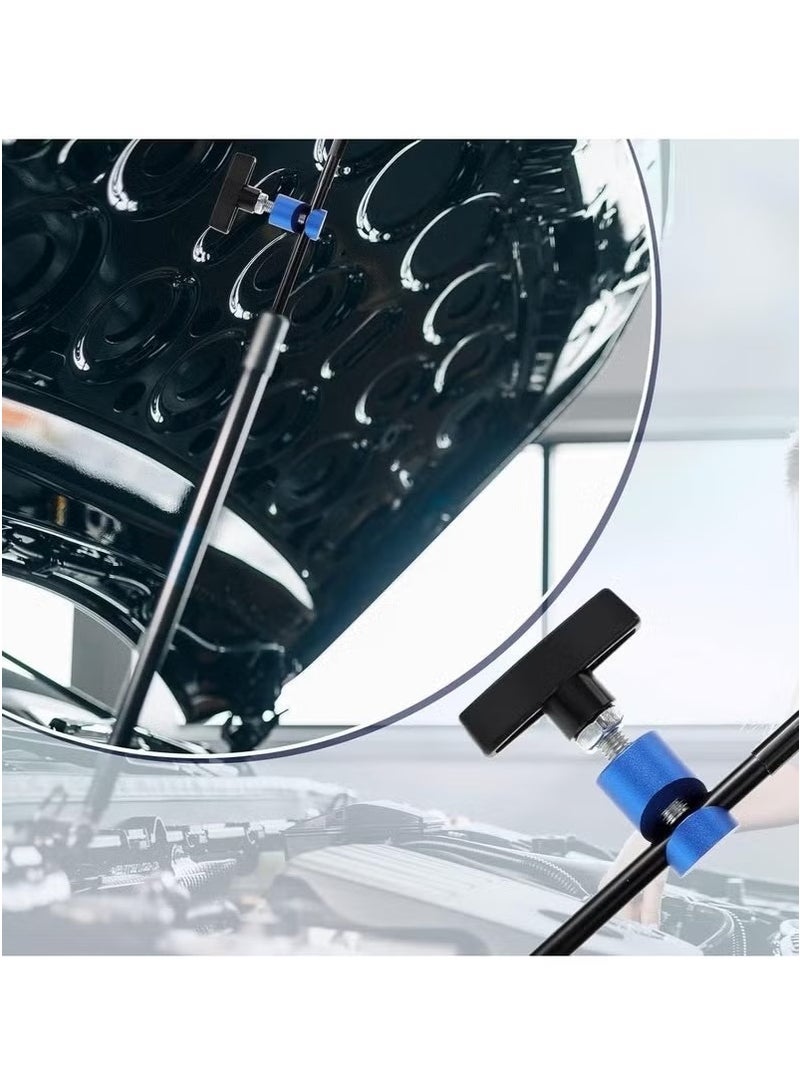 OMEVE Car Hood Prop Struts Clamp, Hood Lift Clamp, Lift Support Clamp, 0.55 Inch Hood Lift Support Clip, for Car Rod Retaining Holder Tool, Portable Aluminum Alloy Anti (2 PCS) - Image 4