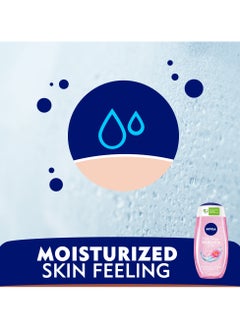 Nivea Shower Gel Body Wash Waterlily And  Oil With Caring Oil Pearls And Waterlily Scent Pack of 3  - Image 5