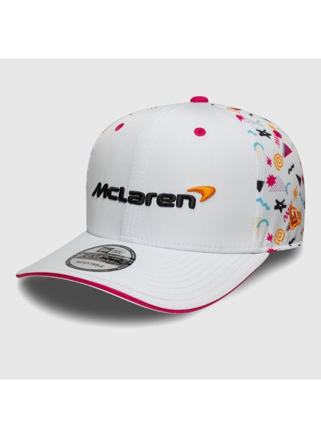 McLaren McLaren F1 Team Miami - themed Stylish Printed Baseball Cap  - Image 1