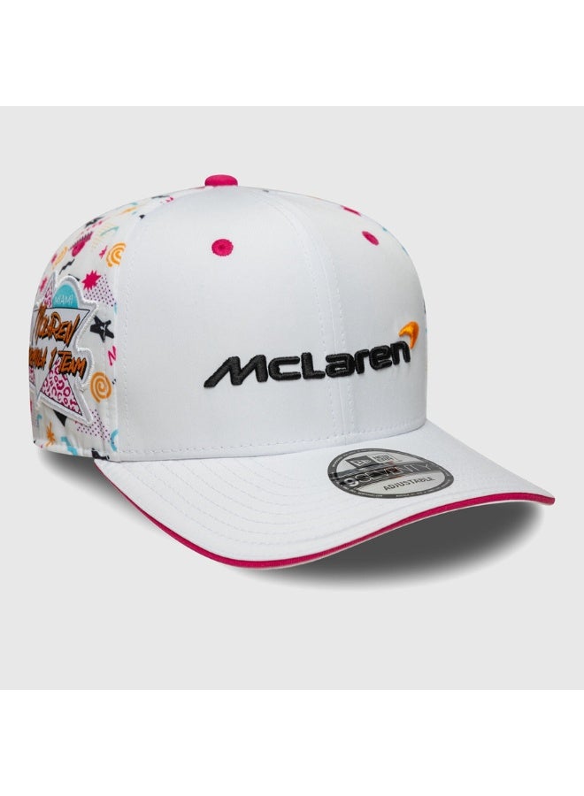McLaren McLaren F1 Team Miami - themed Stylish Printed Baseball Cap  - Image 3