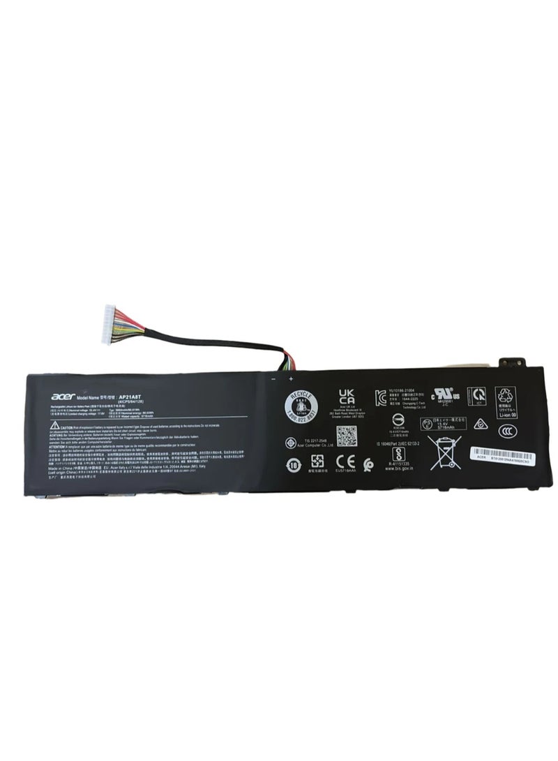 Terabyte REPLACEMENT Original Battery AP21A8T for Acer Nitro 5 AP21A7T AP21A5T AN517-55-50NF AN517-55-72FC - Image 2