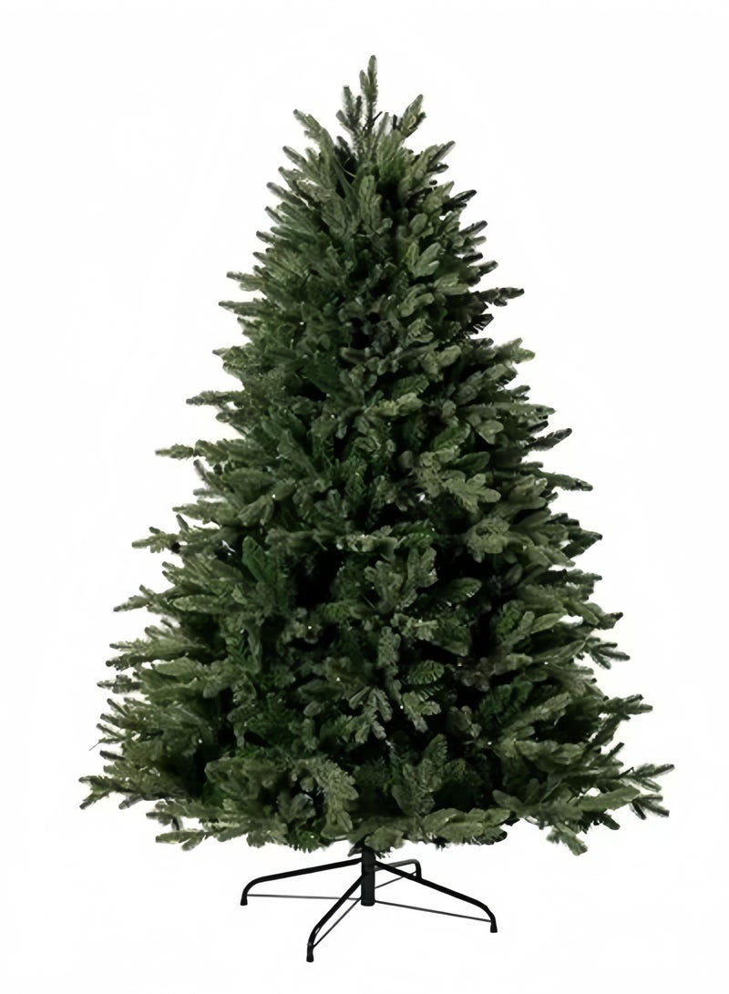 GGEROU شجرة عيد الميلاد الاصطناعية بطول 5 أقدام مع جهاز تحكم عن بعد، 250 ضوء LED دافئ أبيض وألوان متعددة متغيرة، شجرة صنوبر مزيفة مع أرجل معدنية، 550 طرف فرع، أخضر - Image 5