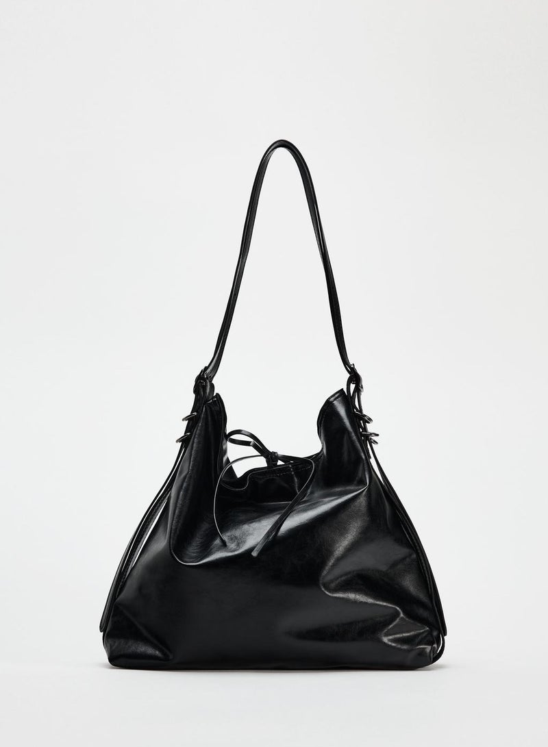 Zara Tote bag buckle bucket bag - Image 1