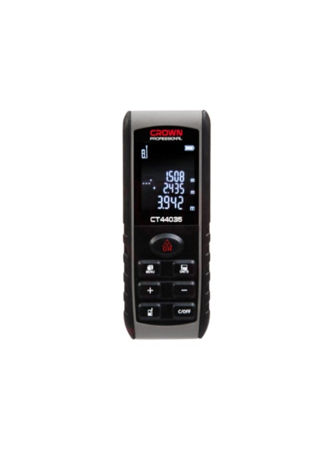 Crown CT44035 Digital Laser Distance Meter - 100 meter - Image 1