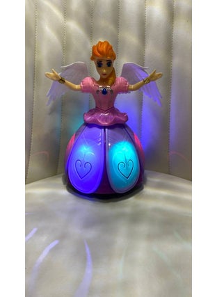 Musical Lighted Rotating Princess Toy Sound Battery Operated Wings Opening Fun Great Activity Gift