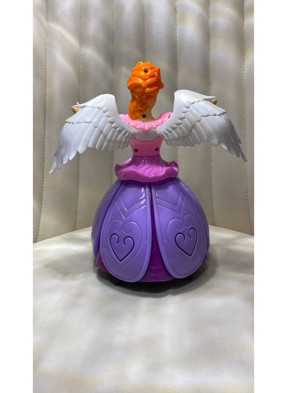 Magicway - Musical Lighted Rotating Princess Toy Sound Battery Operated Wings Opening Fun Great Activity Gift - Image 1