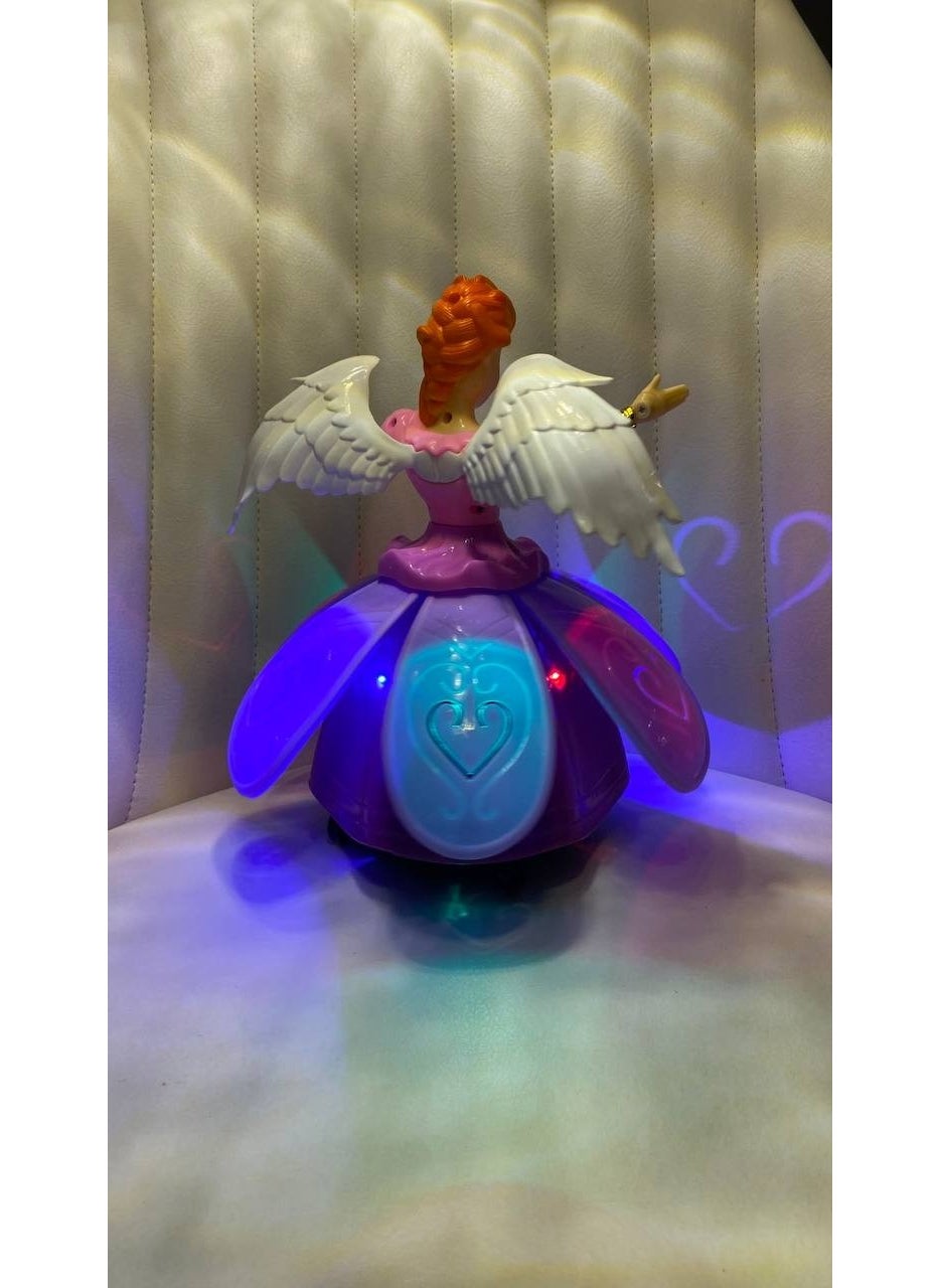 Magicway - Musical Lighted Rotating Princess Toy Sound Battery Operated Wings Opening Fun Great Activity Gift - Image 1