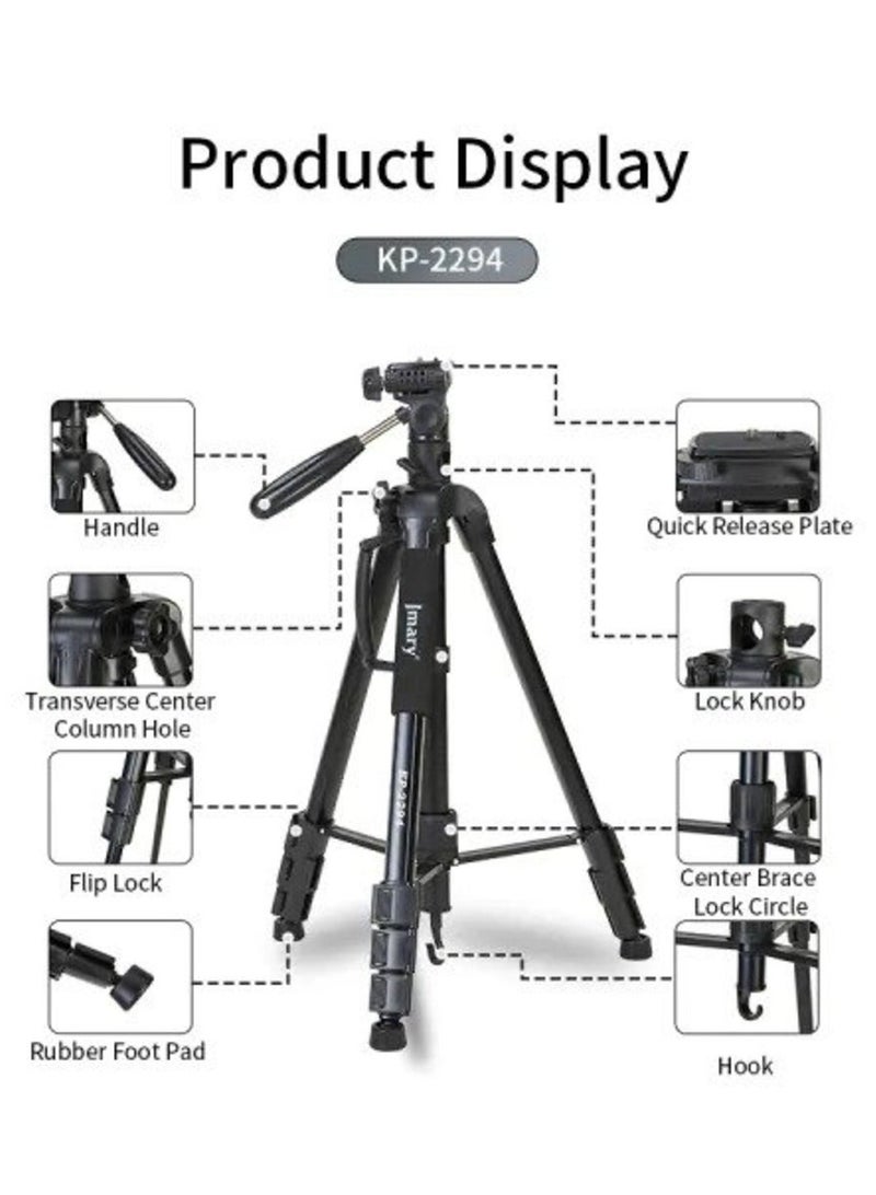 Jmary KP-2294 Professional Over Head Camera Tripod - Image 3
