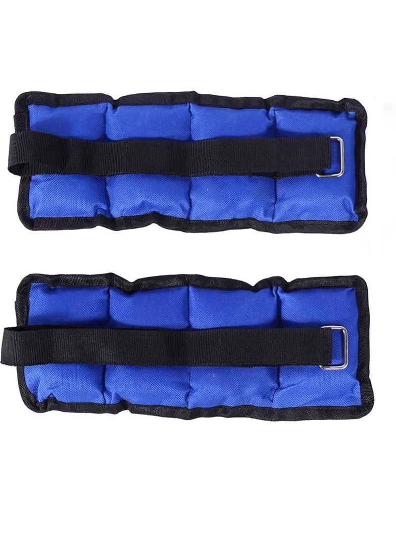 H PRO أوزان الكاحل للجنسين من H PRO| وزن الكاحل والساق والمعصم مع حزام قابل للتعديل للياقة البدنية وتدريبات المقاومة وتمارين الجري| أشرطة أساور لتدريبات القوة - Image 5