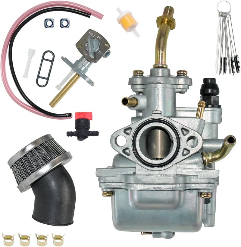 JDLLONG Carburetor for Yamaha TTR 90 (2000-2007) with Air Filter & Valve Petcock - Image 1