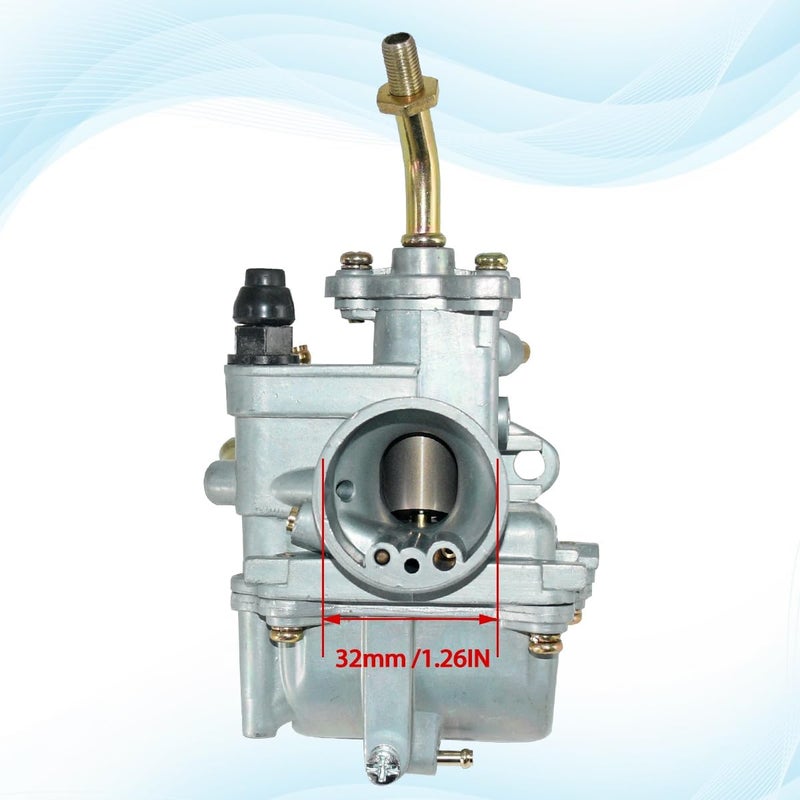 JDLLONG Carburetor for Yamaha TTR 90 (2000-2007) with Air Filter & Valve Petcock - Image 3
