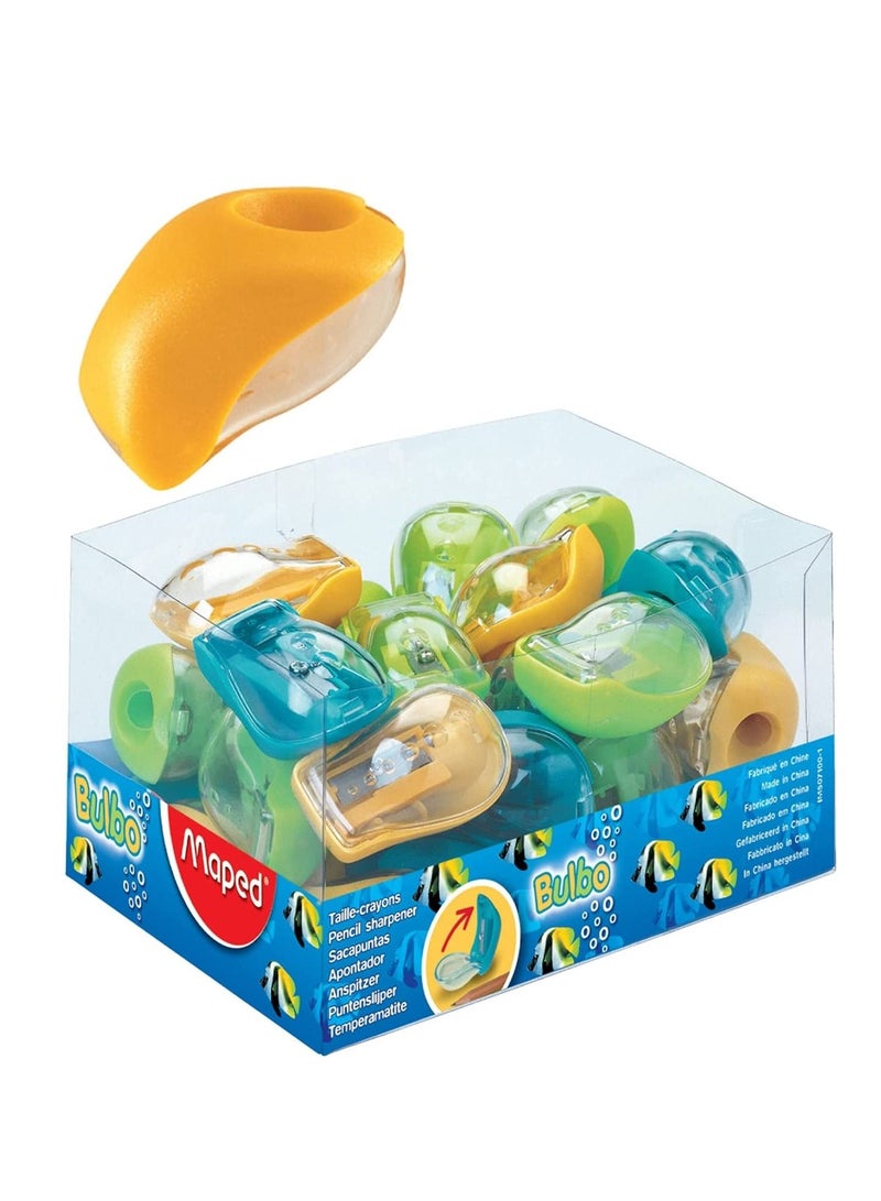 Maped 30-Piece Bulbo Single Hole Sharpener Multicolour  - Image 1