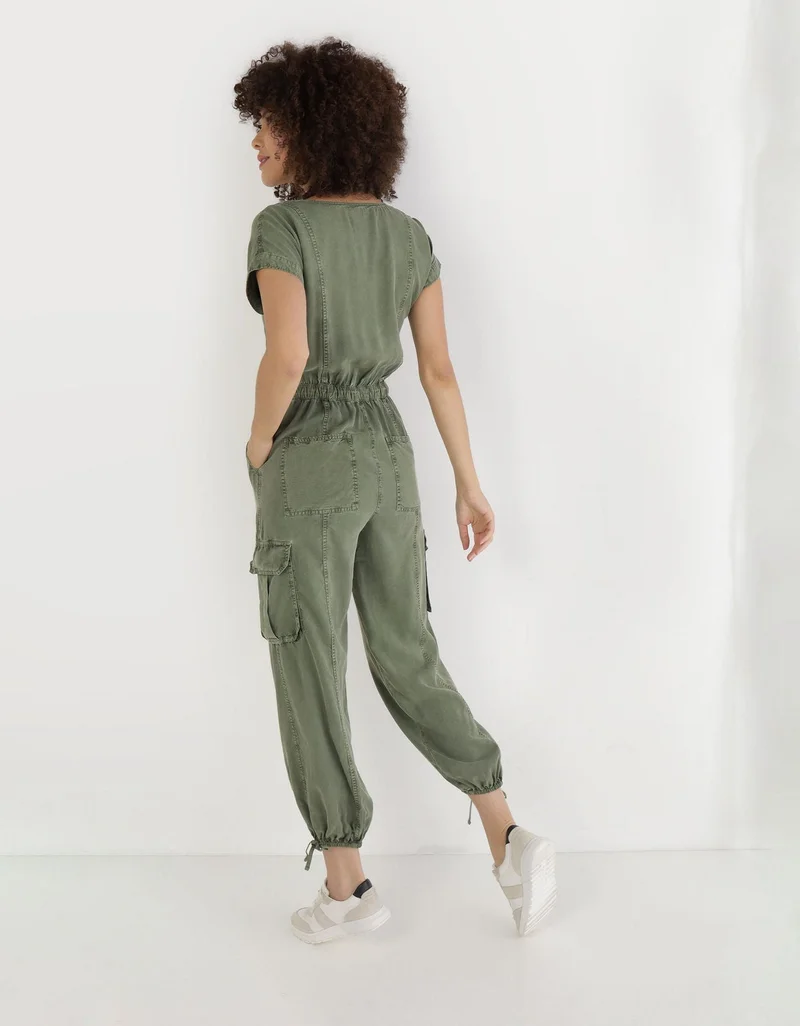 Aerie Aerie Twill Utility Jumpsuit