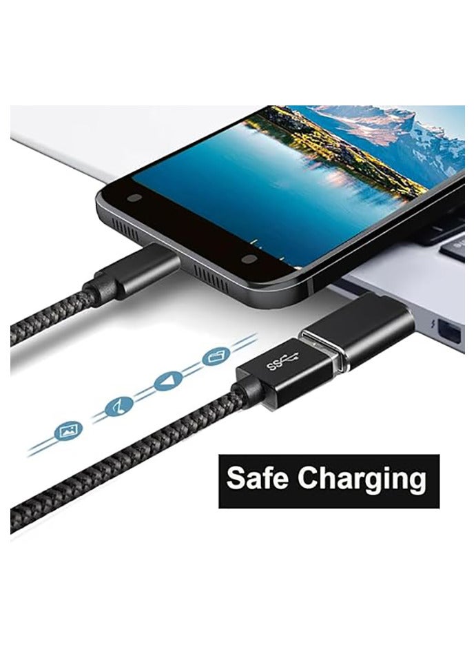 MOWSIL USB C to USB A Adapter, 5Gbps High Speed USB to USB C Extender, USB Male to Type C Female Converter Charging & Sync for iPhone 15, Laptops Logitech StreamCam VR Link Adapter - Image 5