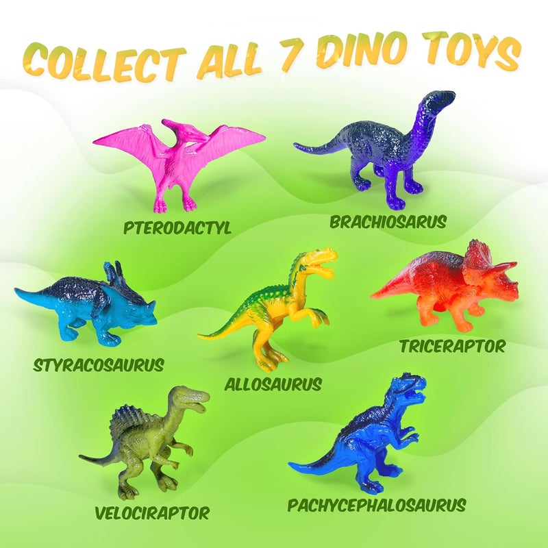 Relaxcation 1 Soap Bar For Kids with DINO Toy Inside Natural Fresh LEMON Kids Soap Clear Glycerin Safe For Skin For Hand Face and Body Wash Handmade in USA Glycerin Clear - Image 2