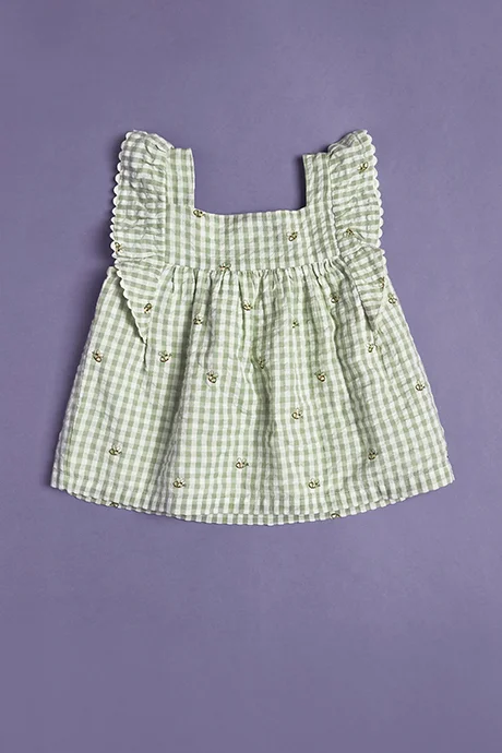 أر أند بي Checked Shorts Co-Ord Set