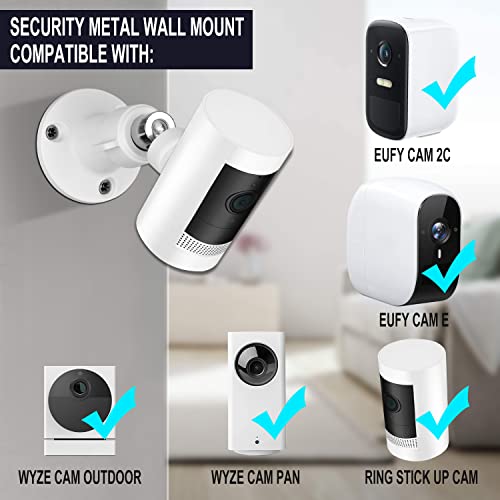 StartVision Wall Mount for All Arlo Camera, Arlo Ultra, Arlo Essential, eufyCam E/2C, Ultra/Ultra 2, & Others - Ring Stick Up Cam Battery with 1/4 Screw Head （Camera not Included）(3pcs) - Image 5