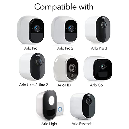 StartVision Wall Mount for All Arlo Camera, Arlo Ultra, Arlo Essential, eufyCam E/2C, Ultra/Ultra 2, & Others - Ring Stick Up Cam Battery with 1/4 Screw Head （Camera not Included）(3pcs) - Image 2