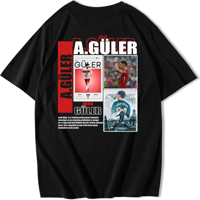 BRZ Collection Unisex Oversize Arda Güler T-Shirt