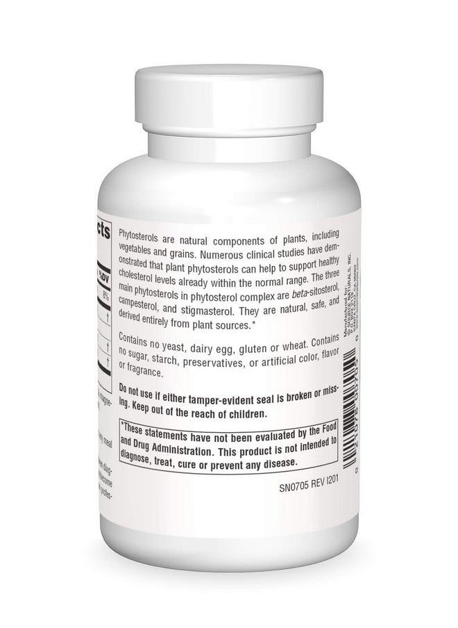Phytosterol Complex With Beta Sitosterol Supports Healthy Cholesterol Levels* 113 Mg 180 Tablets