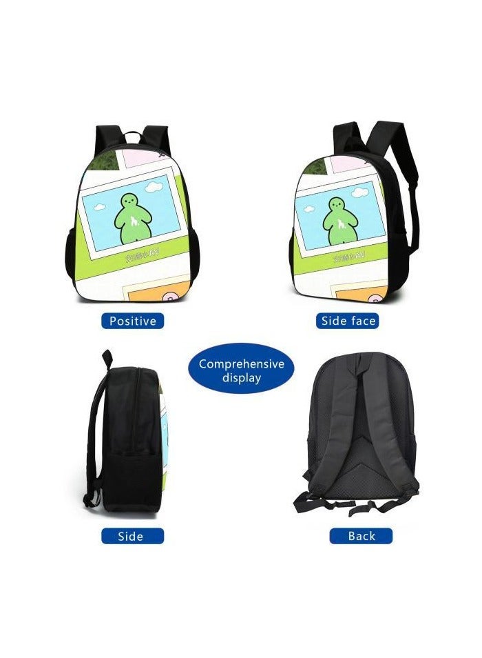 Cartoon style universal three-piece schoolbag - 454  - Image 4