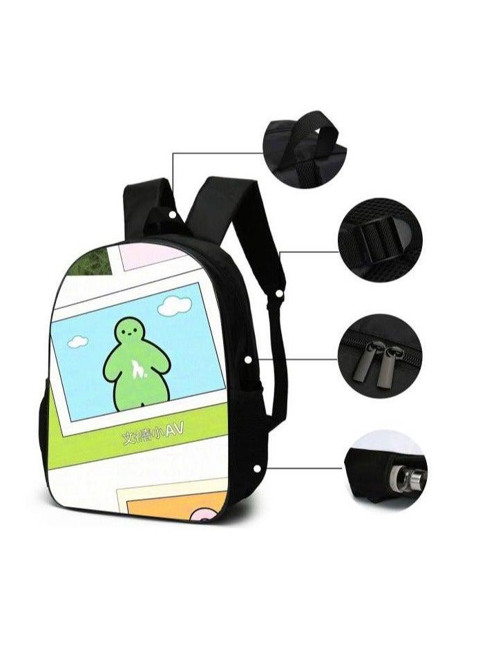 Cartoon style universal three-piece schoolbag - 454  - Image 5