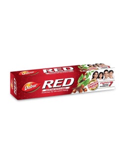 Dabur Red Paste India'S No.1 Ayurvedic Paste Provides Protection Plaque Removal Toothache Yellow Teeth Bad Breath 200G  - Image 2