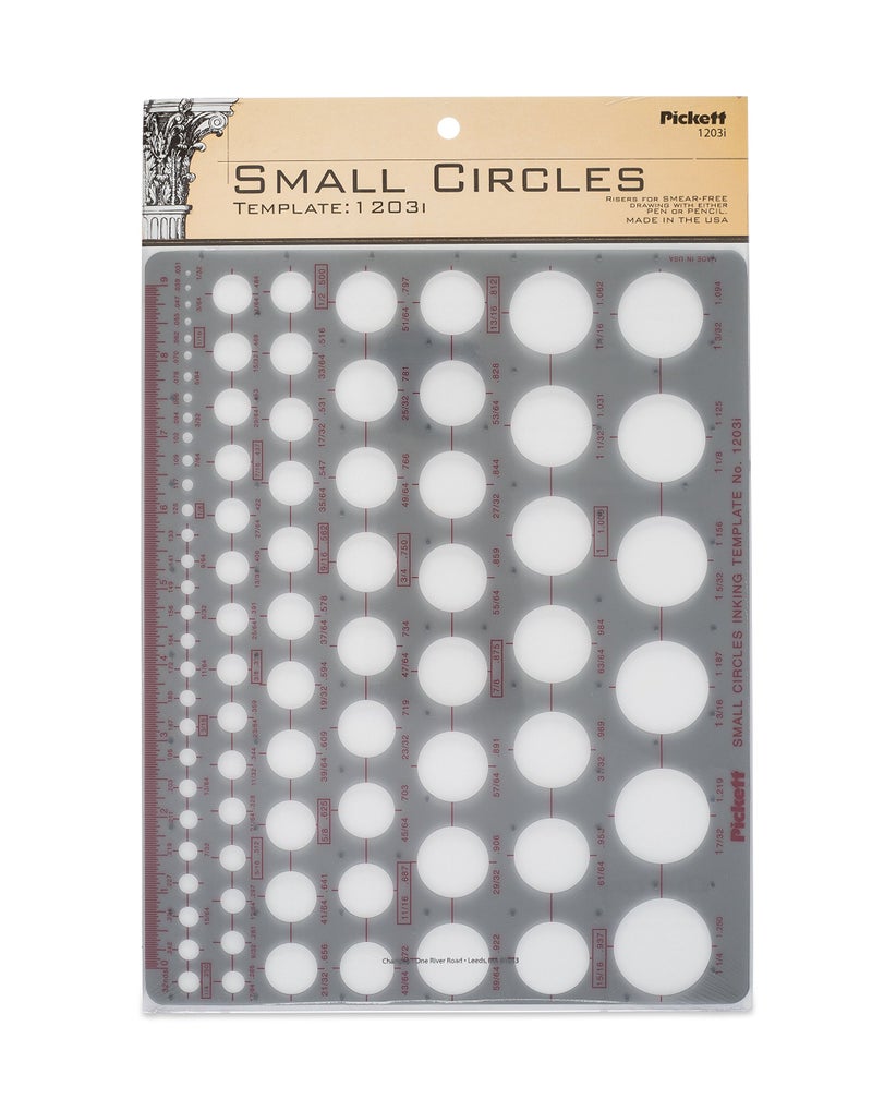 Pickett Small Circles Template (1203I)
