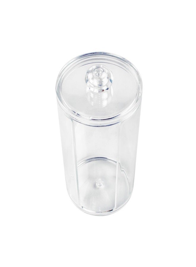 Super Z Outlet Cosmetic Cotton Pad Rounds Holder Makeup Removers Clear Acrylic Organizer Storage Display Rack - Image 4