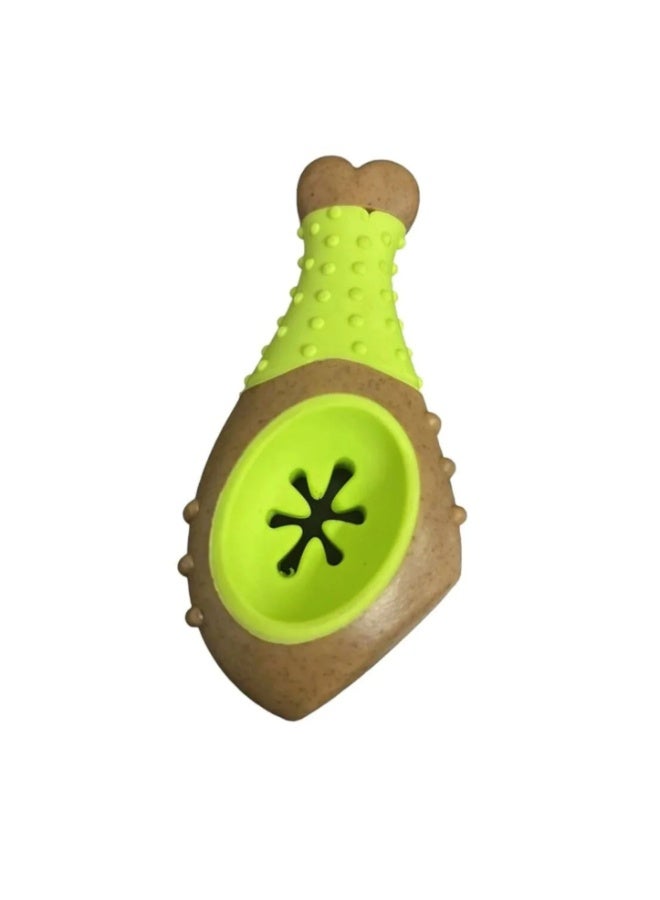 Pado Green & Grey Bone Tougher Dog Toy - 13x6.5x4cm - Image 2