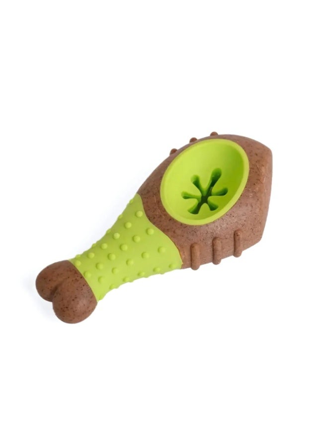Pado Green & Grey Bone Tougher Dog Toy - 13x6.5x4cm - Image 1