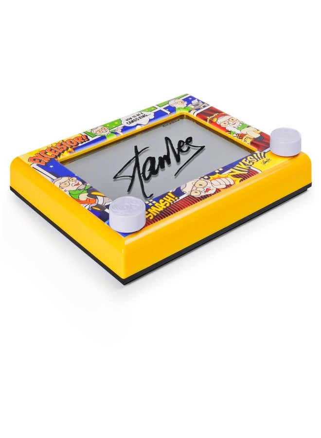 Etch A Sketch Classic, Stan Lee Limited-Edition Drawing Toy with Magic Screen, for Ages 3 and up - Image 4