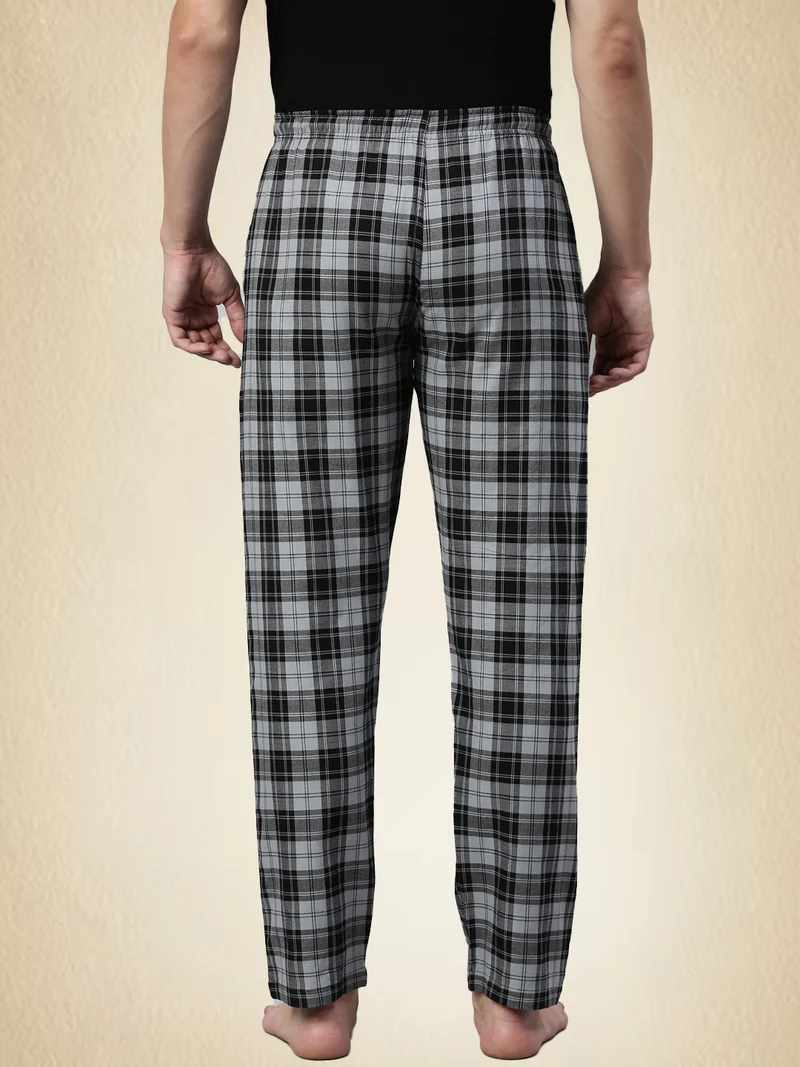 جوفن Men Checked Pyjama