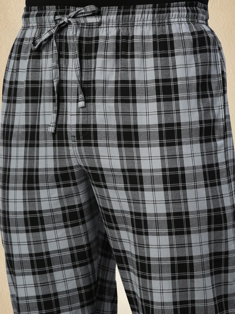 جوفن Men Checked Pyjama
