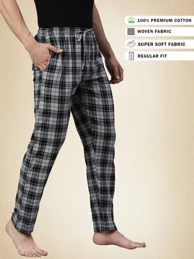 جوفن Men Checked Pyjama