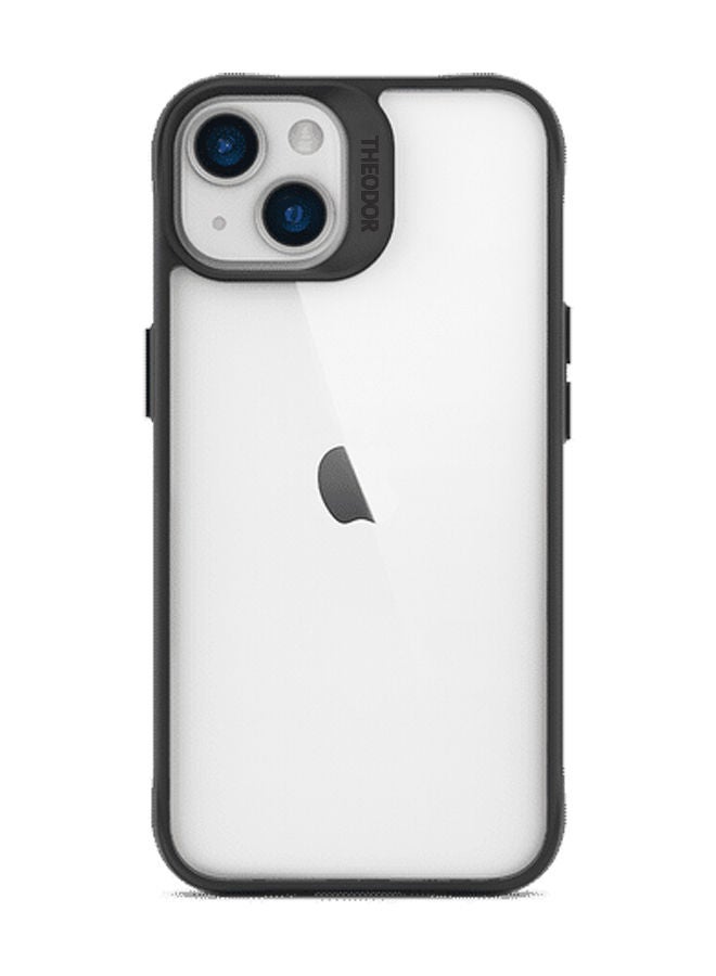 Theodor Protective Hybrid Case Cover For Apple Iphone 13 6.1 Black - Image 1