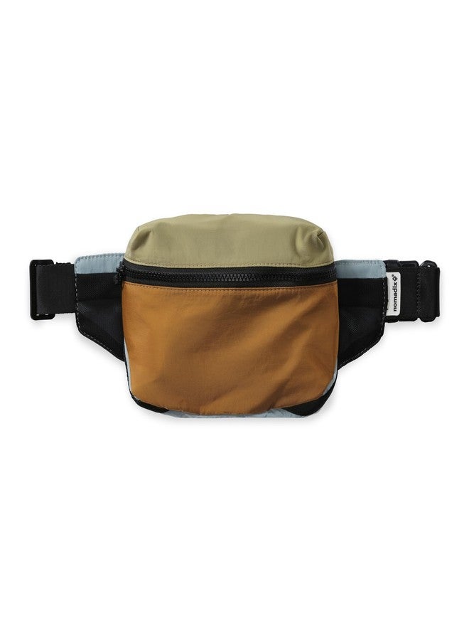 Nomadix Fanny Pack Eastern Beach - Lightweight, Water-Resistant Crossbody Bag for Hiking, Festivals, and Travel - Eco-Friendly Recycled Nylon with Key Clip, Dual Pockets, and Secure Storage - Image 1