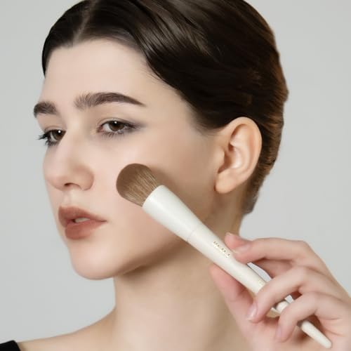 BEILI Makeup Brush Set 15Pcs Labeled Makeup Brushes Premium Synthetic Foundation Powder Contour Blush Concealers Eye Shadow Eyeliner Blending Face Brush Set - Image 5