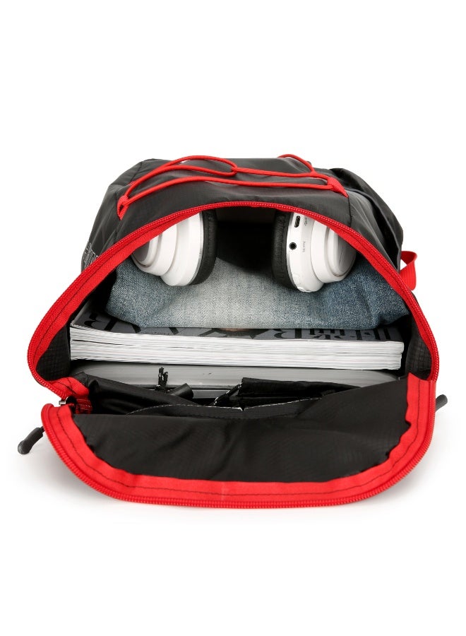 لبونير حقيبة ظهر خارجية خفيفة الوزن وقابلة للطي للمشي لمسافات طويلة والسفر والتخييم والاستخدام اليومي - نسيج متين ومقاوم للماء بسعة كبيرة، وأجزاء متعددة، وأحزمة كتف مريحة وتنفس، وجيوب جانبية للوصول السريع، ومنظم تخزين داخلي - مثالية للمغامرات الخارجية والتنقل والمدرسة والأنشطة الرياضية - Image 3