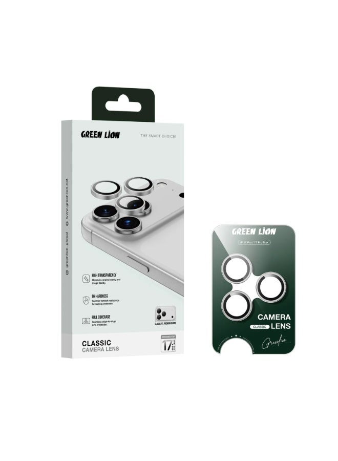 جرين ليون عدسة كاميرا كلاسيكية لهاتف iPhone 17 Pro / Pro max / جودة تصوير أفضل / عدسة سهلة التركيب - تيتانيوم أزرق - Image 3