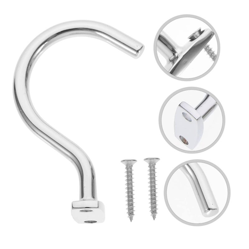 Black 2 Pack Billiard Table Rack Hooks Durable Snooker Cue Frame Storage Accessories - Image 4