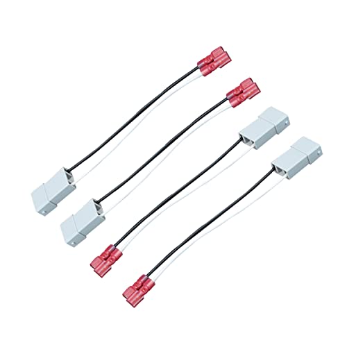 VKVXCLON 72-7800 Car Speaker Connector Speaker Wire Harness Replacement for Honda Civic Cr-v Ridgeline Accord Element Acura Integra TSX RSX CL ILX MDX RL TL 1990-up, Door Speaker Harness Adapter 4Pcs - Image 1
