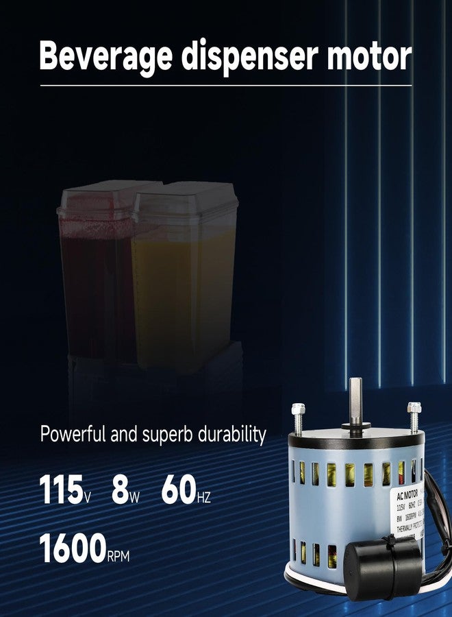 Pulaim 1068 Motor for Beverage Dispensers Compatible with Grindmaster Cecilware Beverage Dispensers - Image 3