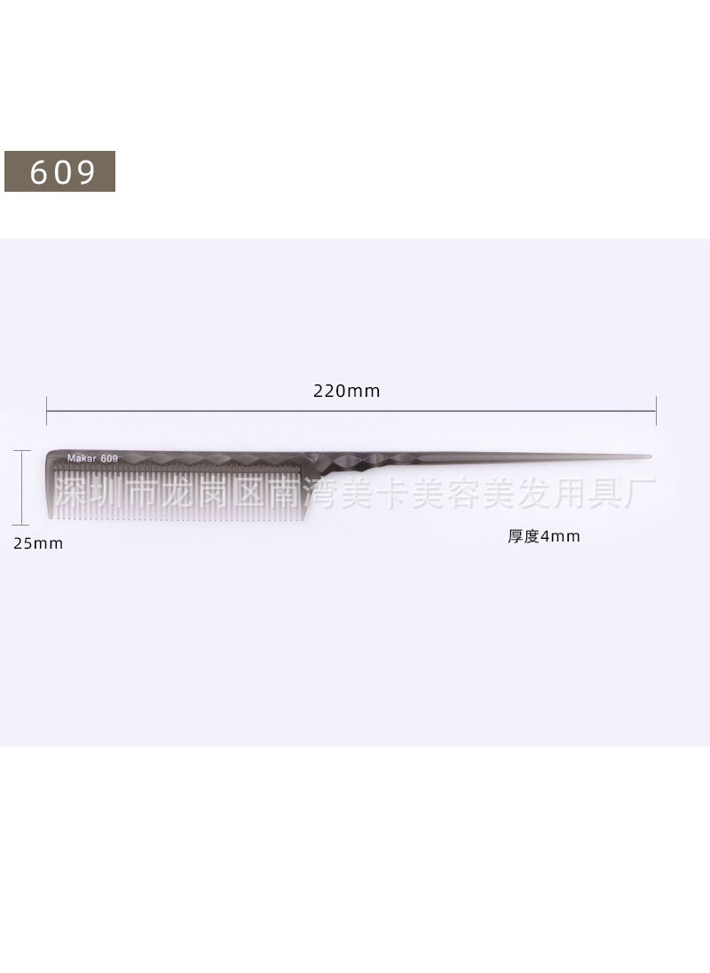 Generic - Makaro Fine-Tooth Styling Comb for Hair SectioningGlue pointed tail 609 Glue pointed tail 609 - Image 1