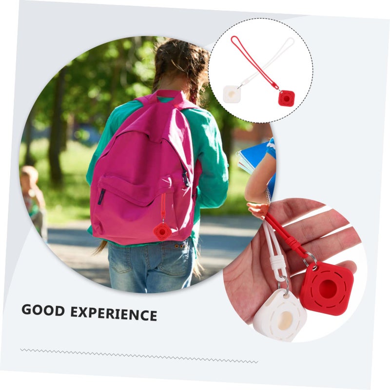 2 Pack Retractable Cord Holder Protective Case Easy To Carry For Key Trackers Random Color - Image 5